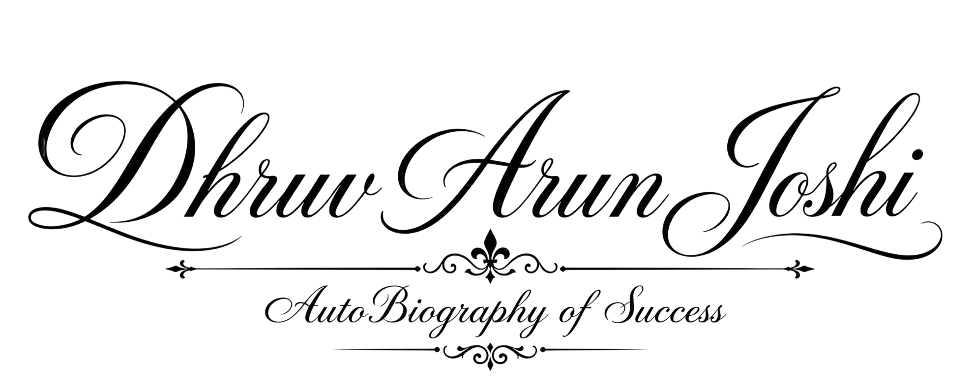 Dhruv Arun Joshi Logo